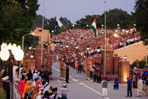 Indo-Pakistani Border Ceremony
