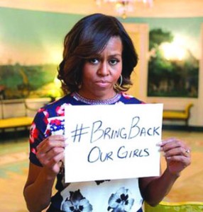 Michelle Obama #BringBackOurGirls