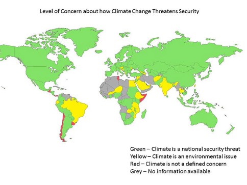 Global Security Defense Index on Climate Change