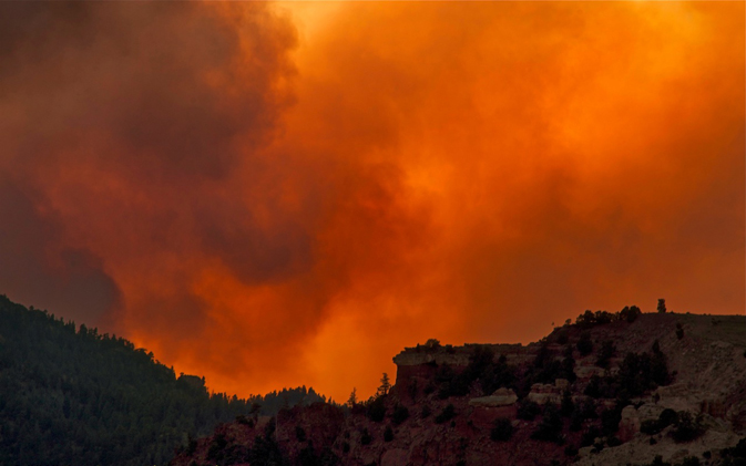 What Climate Change Feels Like: US Heat Waves, Wild Fires and Violent Storms
