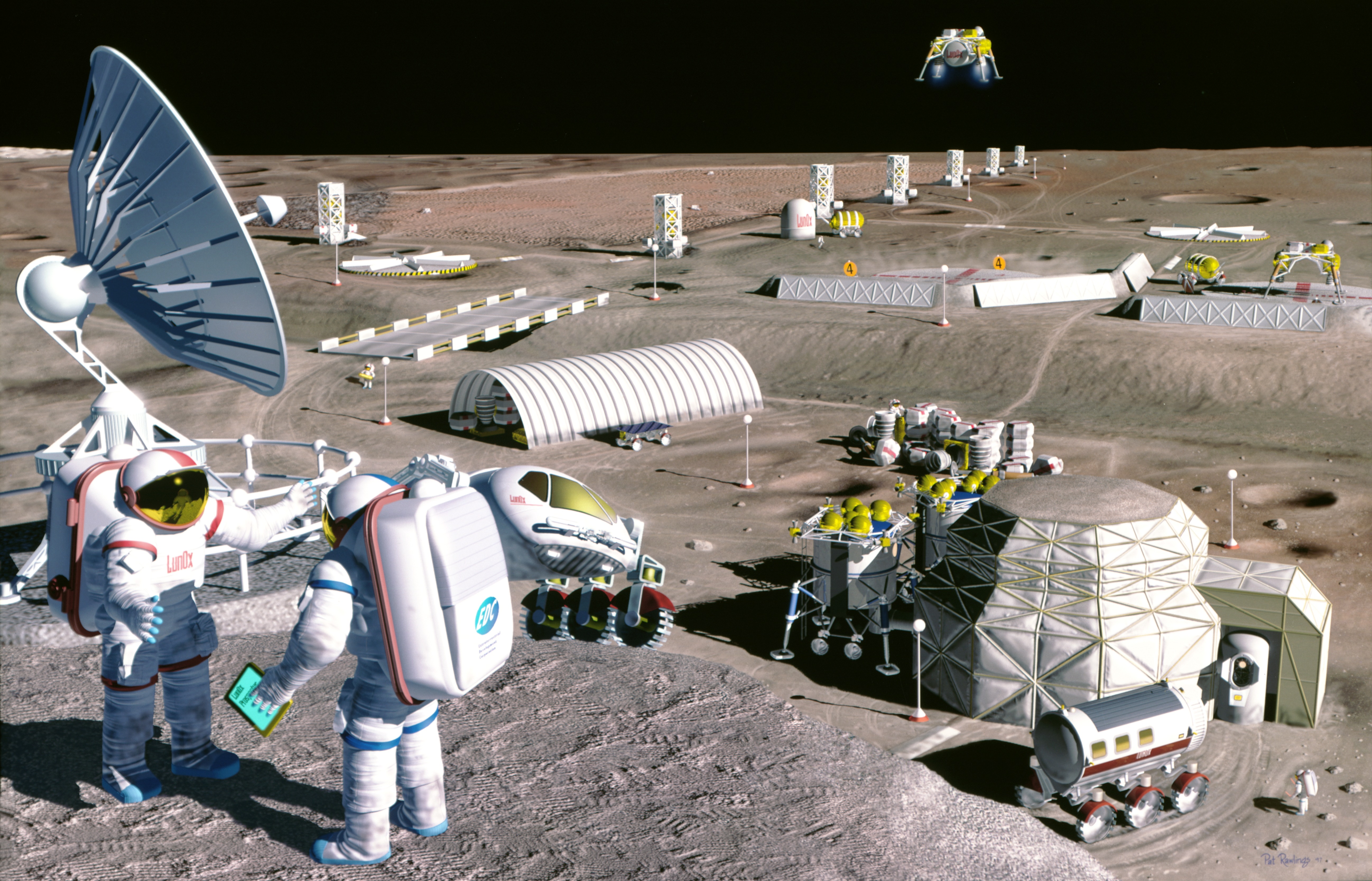 Lunar Mining and the “Industrialization” of Space