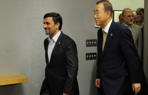 Ban Ki Moon Visits Tehran