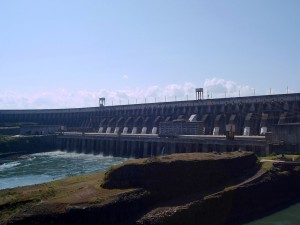 Itaipu dam, 2nd largest in the world. Photo credit: Cyc
