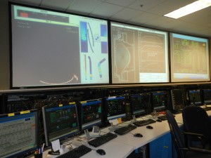 Alcator C-Mod's control room