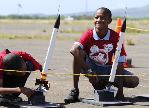 school kids rockets
