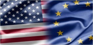 US EU Flag