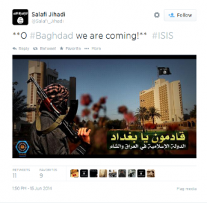 ISIS Baghdad Twitter