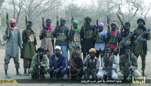 Boko Haram Fighters in IS Video