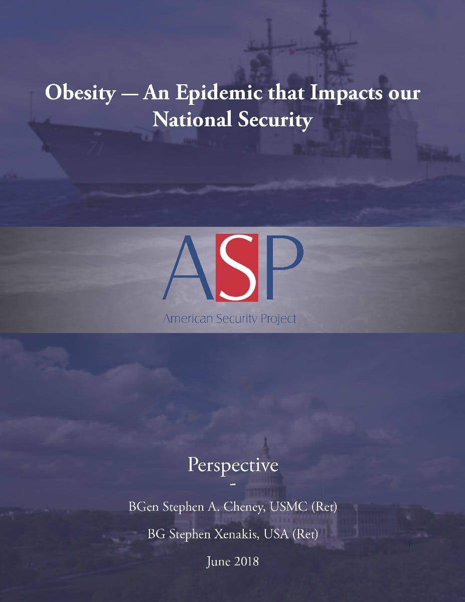 Perspective: Obesity – An Epidemic That Impacts National Security