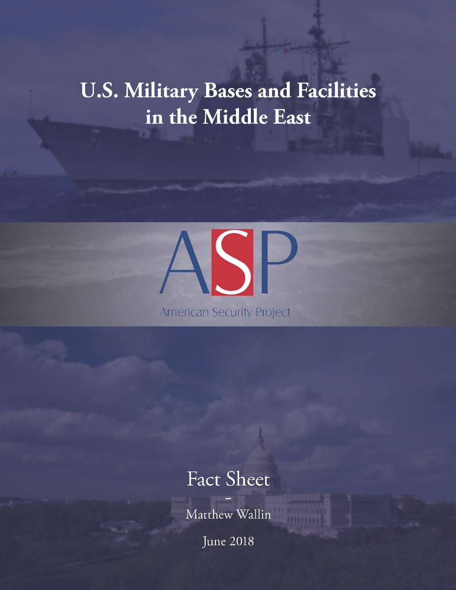 Fact Sheet – US Military Bases and Facilities in the Middle East
