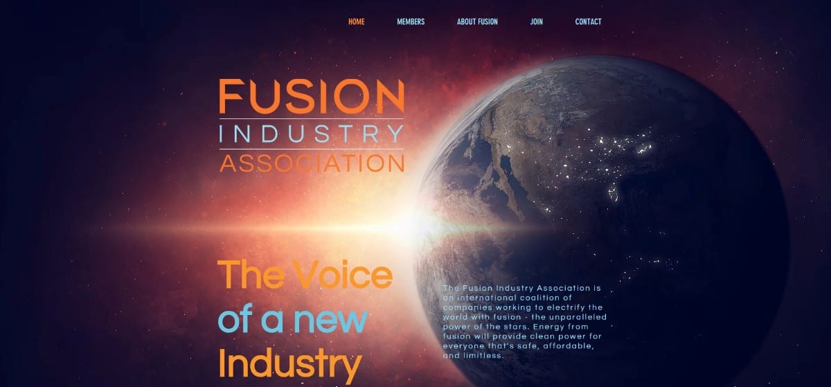 Fusion Industry Association Announces Launch
