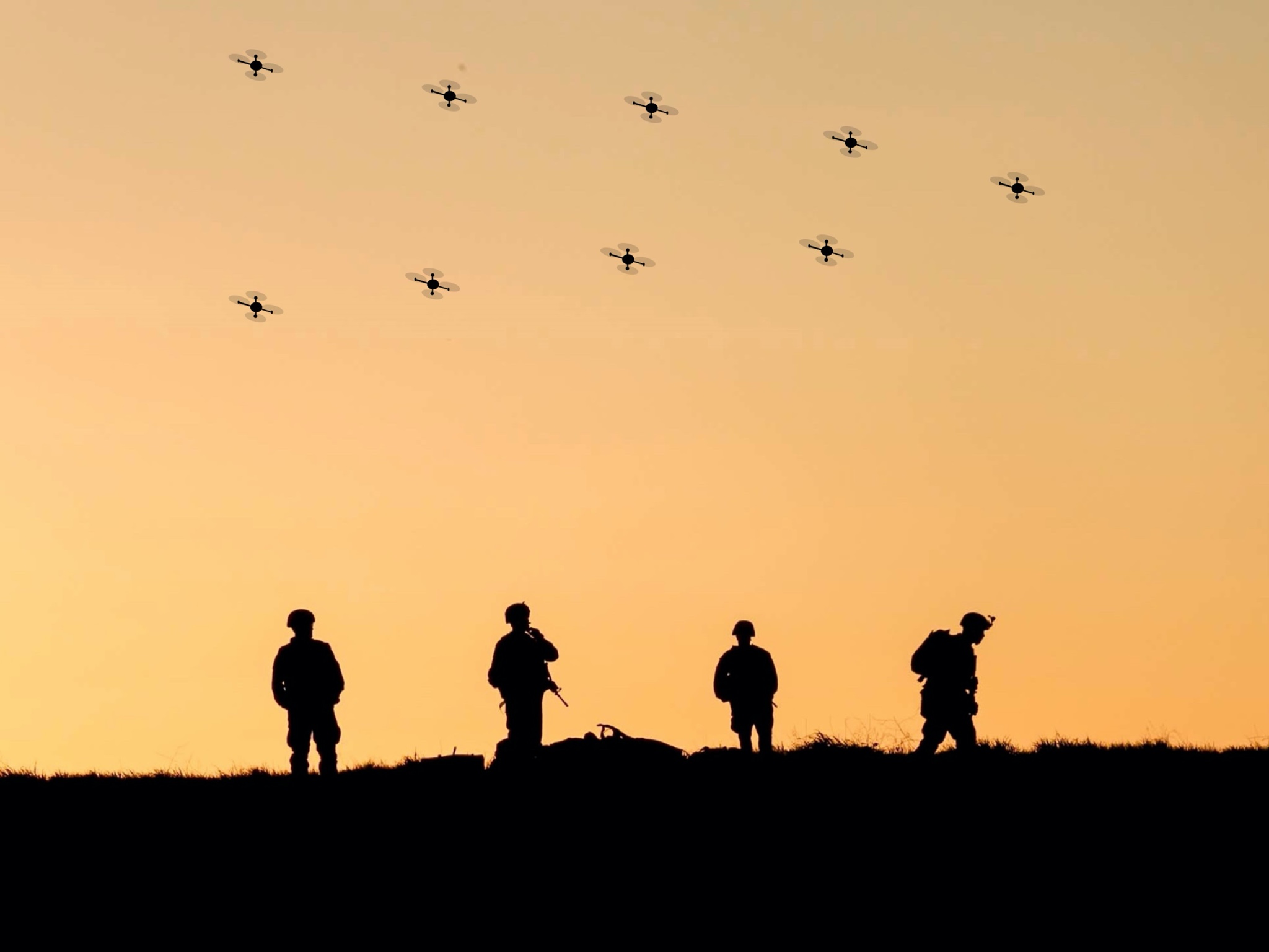UAV Swarm / U.S. Army