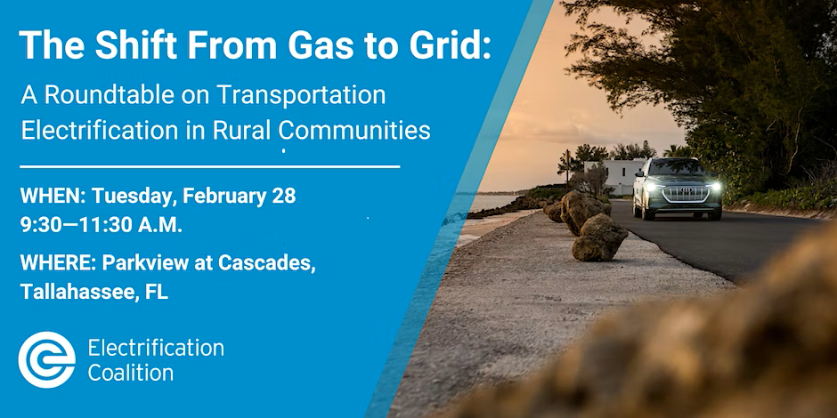The Shift from Gas to Grid: A Roundtable on Transportation Electrification in Rural Communities