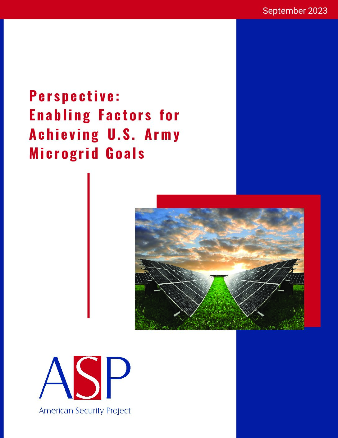 Perspective – Enabling Factors for Achieving U.S. Army Microgrid Goals