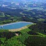 Pumped Storage Hydropower Plant Reservoir, Rönkhausen, Germany, by Dr.G.Schmitz