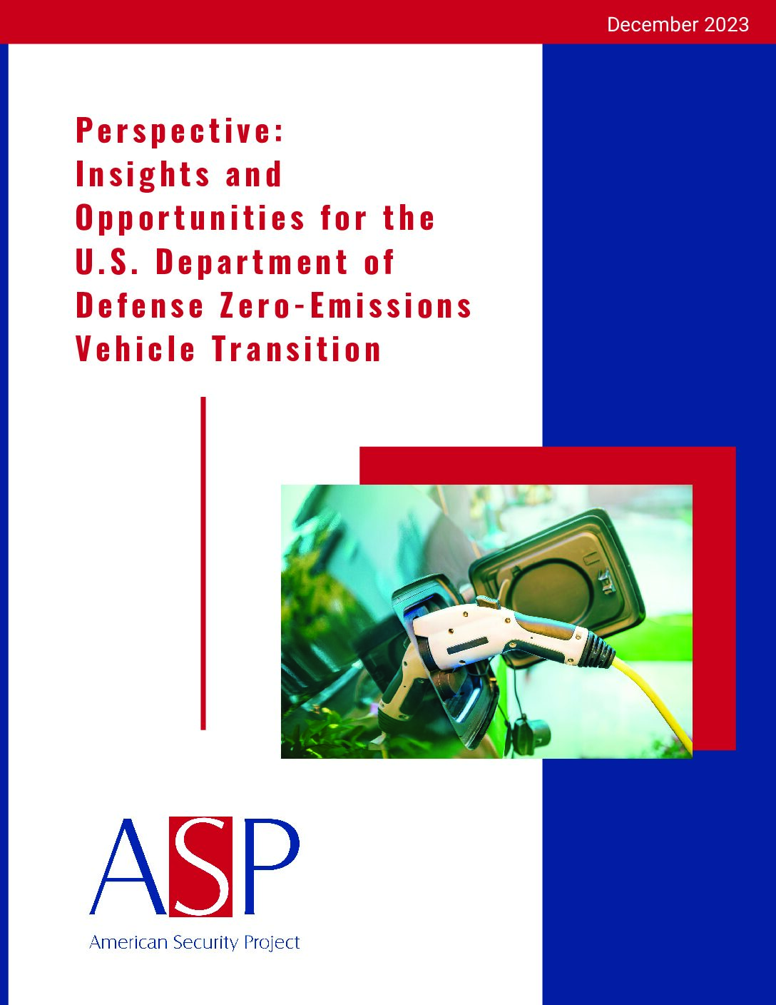 Perspective – Insights and Opportunities for the U.S. Department of Defense Zero-Emissions Vehicle Fleet Transition