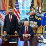 Syrian President Ahmed al-Sharaa with President Trump